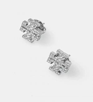 Náušnice Tory Burch Kira Pave Stud 158535-042