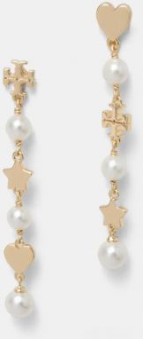 Náušnice Tory Burch Kira Linear Pearl 167336-137
