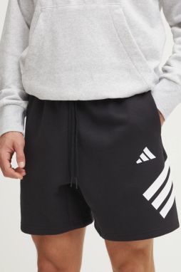 Šortky adidas Future Icons pánske, čierna farba, JD4884