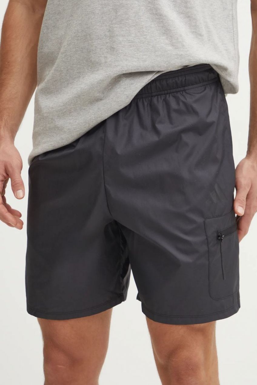 Šortky adidas City Escape pánske, čierna farba, JF3282