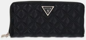 Peňaženka Guess GIULLY dámska, čierna farba, SWQG87 48146
