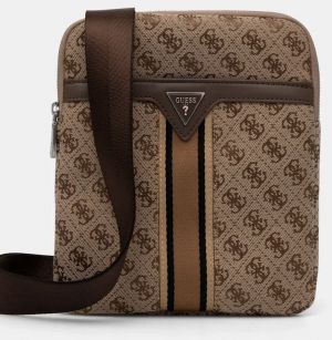 Malá taška Guess MILANO béžová farba, HMMIST P5123