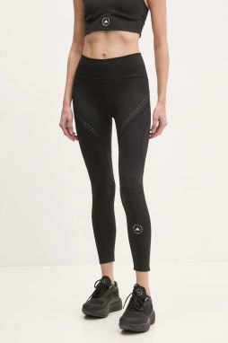 Tréningové legíny adidas by Stella McCartney TruePurpose čierna farba, jednofarebné, JI6527
