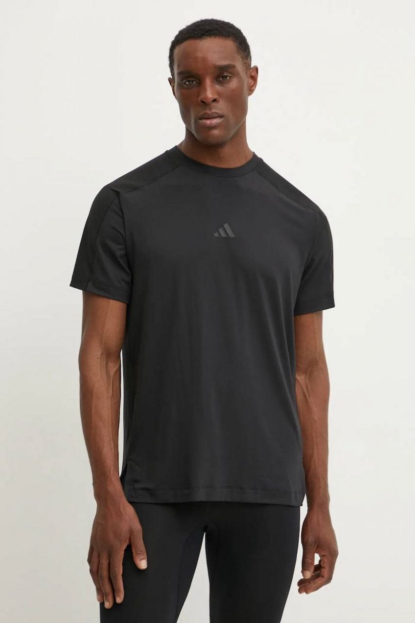 Tréningové tričko adidas Performance Puremotion čierna farba, jednofarebné, JE5690
