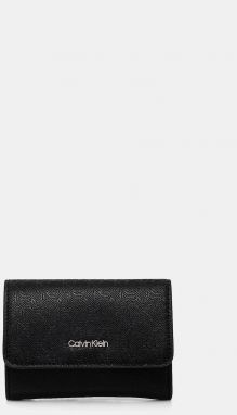 Peňaženka Calvin Klein dámska, čierna farba, K60K612939