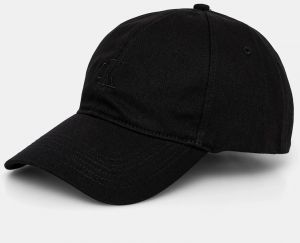 Bavlnená šiltovka Calvin Klein Jeans čierna farba, s nášivkou, LV04G5002G