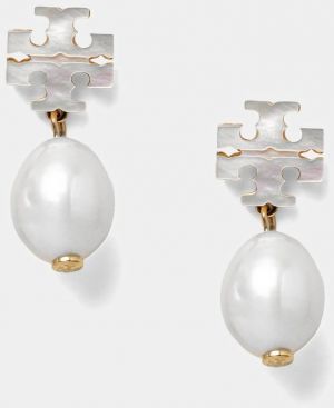Náušnice Tory Burch Kira Mother of Pearl 168009-700