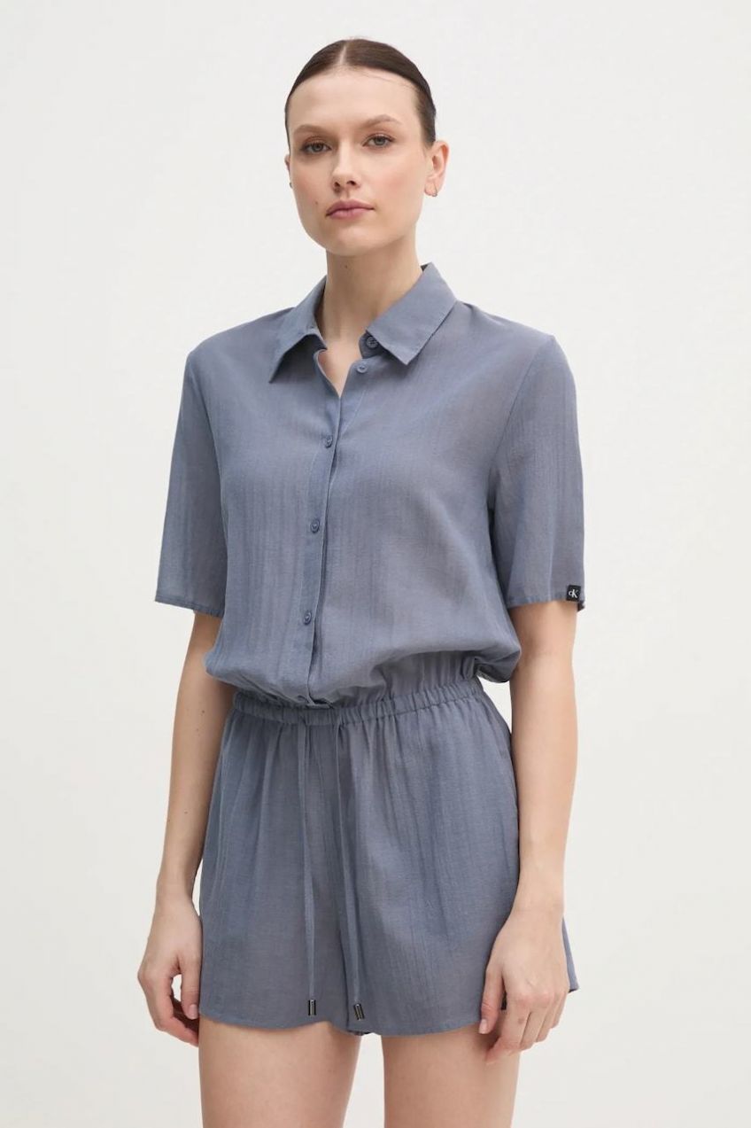 Overal Calvin Klein s golierom, KW0KW02853