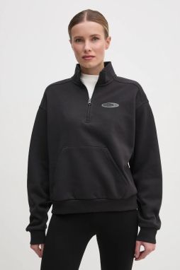 Mikina Reebok Classic dámska, čierna farba, jednofarebná, 100214264