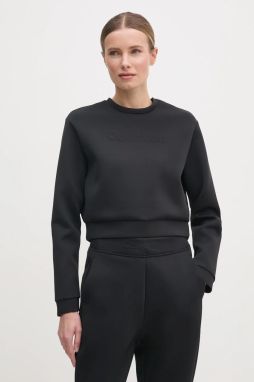Tréningová mikina Calvin Klein Performance čierna farba, jednofarebná, LVGWS5W305