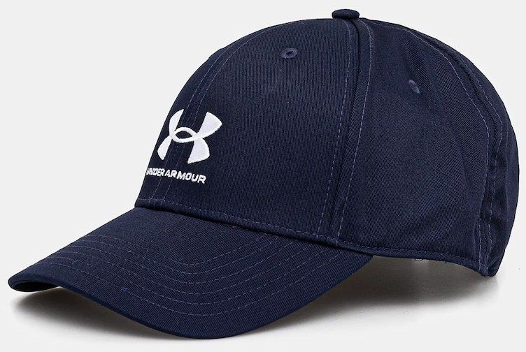 Šiltovka Under Armour tmavomodrá farba, s nášivkou