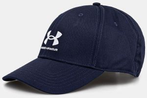 Šiltovka Under Armour tmavomodrá farba, s nášivkou
