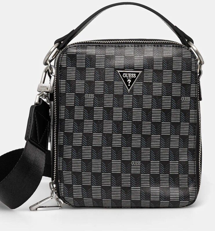 Malá taška Guess TORINO čierna farba, HMTOJS P4253
