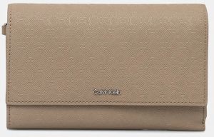 Peňaženka Calvin Klein dámska, béžová farba, K60K612940