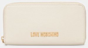 Peňaženka Love Moschino dámska, béžová farba, JC5700PP1