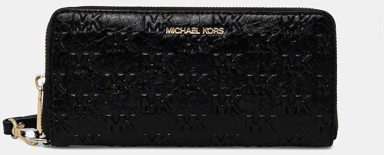 Peňaženka MICHAEL Michael Kors dámska, čierna farba, 32R5GJ6T3L