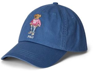 Bavlnená šiltovka Polo Ralph Lauren tmavomodrá farba, s nášivkou, 710963777