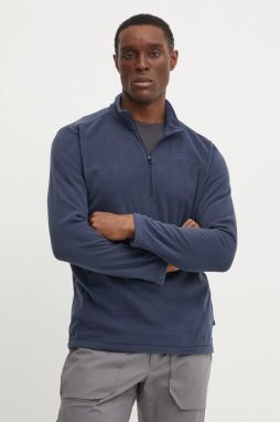 Športová mikina Jack Wolfskin Taunus žltá farba, jednofarebná, 1709522