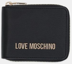 Peňaženka Love Moschino dámska, čierna farba, JC5639PP1