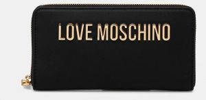 Peňaženka Love Moschino dámska, čierna farba, JC5611PP1