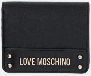 Peňaženka Love Moschino dámska, čierna farba, JC5703PP1