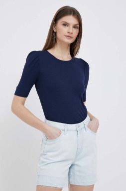 Tričko Lauren Ralph Lauren dámske, tmavomodrá farba, 200902618