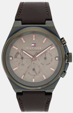 Hodinky Tommy Hilfiger pánske, hnedá farba, 1792085
