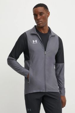 Tréningová mikina Under Armour Challenger šedá farba, vzorovaná, 1379494