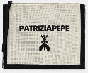 Kozmetická taška Patrizia Pepe béžová farba, 2Q0024 K264