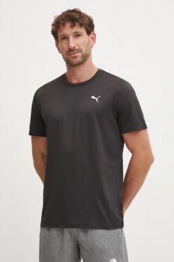 Tréningové tričko Puma Tad Essentials čierna farba, jednofarebné, 525908