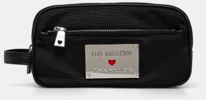 Kozmetická taška Love Moschino čierna farba, JC5310PP1