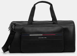 Taška Tommy Hilfiger čierna farba, AM0AM13364