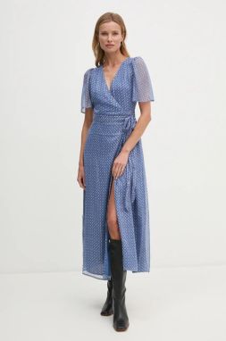 Šaty Pepe Jeans NIDIA maxi, áčkový strih, PL953566