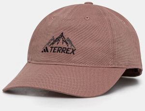 Šiltovka adidas TERREX ružová farba, s nášivkou, JD3415