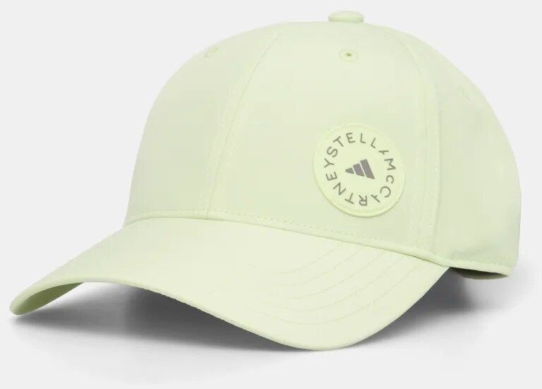 Šiltovka adidas by Stella McCartney zelená farba, s potlačou, JP2689