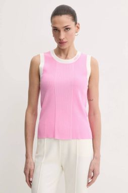 Vesta Liu Jo ružová farba, tenká, TA5092 MS022