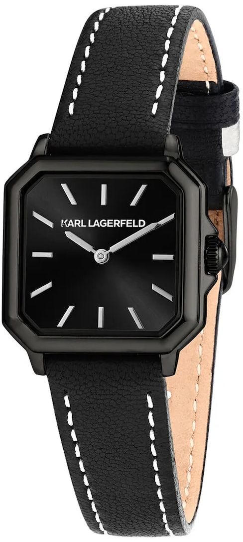 Hodinky Karl Lagerfeld dámske, čierna farba, R0551102503