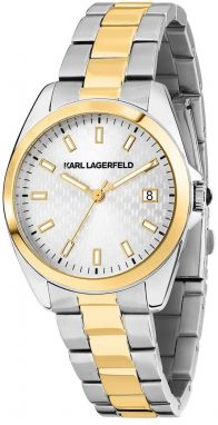Hodinky Karl Lagerfeld dámske, strieborná farba, R0553101507