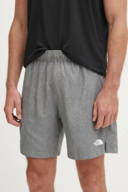 Športové krátke nohavice The North Face 24/7 pánske, šedá farba, NF0A3O1B4HJ1