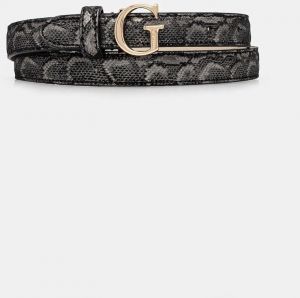 Kožený opasok Guess dámsky, čierna farba, BW9222 P5220