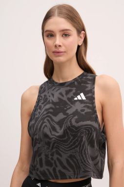 Tréningový top adidas Performance Train Essentials šedá farba, JE6153