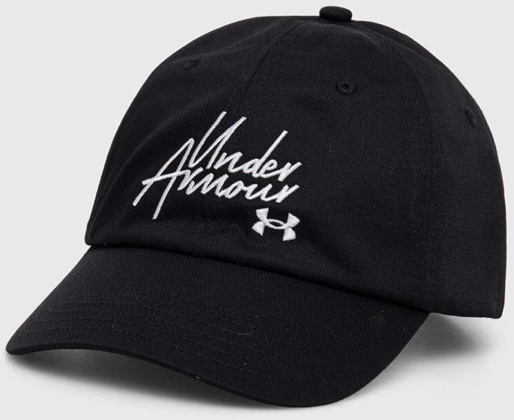 Šiltovka Under Armour Favorites čierna farba, s nášivkou, 1369790