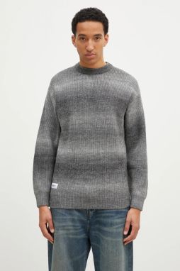 Sveter Butter Goods Beams Knit Sweater pánsky, šedá farba, BG243301