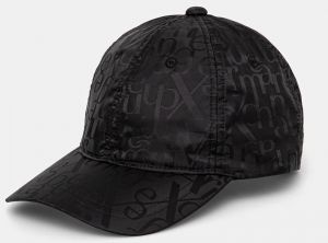 Bavlnená šiltovka Armani Exchange čierna farba, vzorovaná, XW000311 AF10852