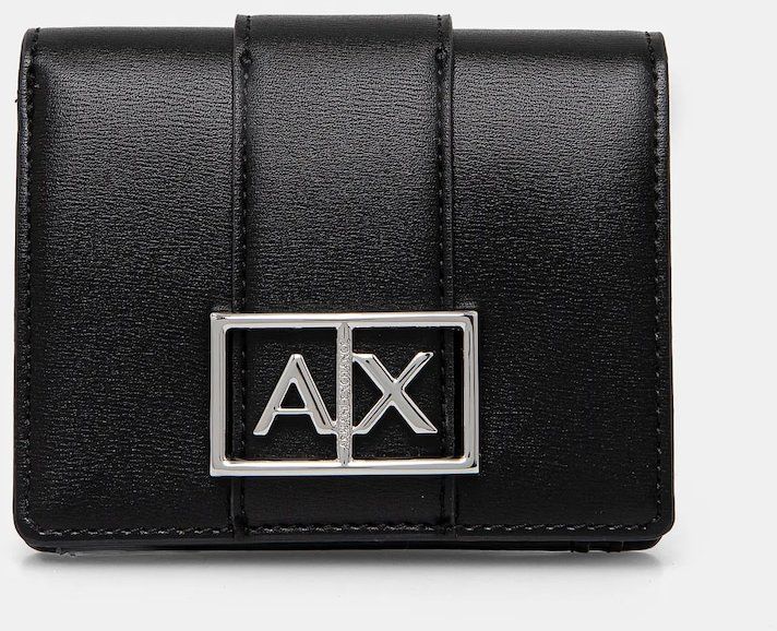 Peňaženka Armani Exchange dámska, čierna farba, XW000360 AF12039