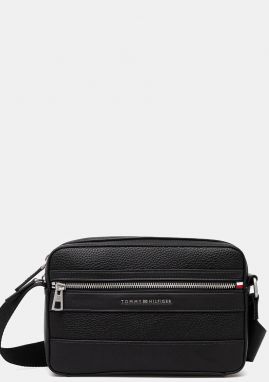 Malá taška Tommy Hilfiger čierna farba, AM0AM13207