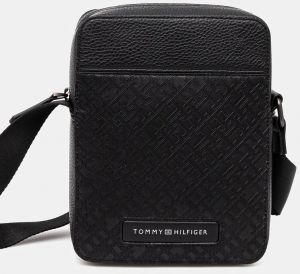 Malá taška Tommy Hilfiger čierna farba, AM0AM13210