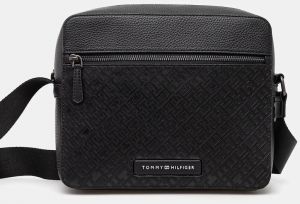 Malá taška Tommy Hilfiger čierna farba, AM0AM13211
