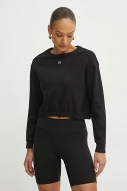 Mikina Armani Exchange dámska, čierna farba, jednofarebná, XW000086 AF10172