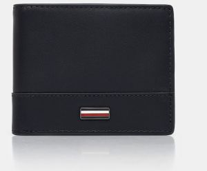 Kožená peňaženka Tommy Hilfiger pánska, tmavomodrá farba, AM0AM13244